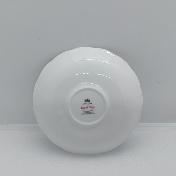 2 Vintage Tea Cups & Saucers Royal Vale & Consort - Yellow Rose White Pink Rose - Picture 6 of 16